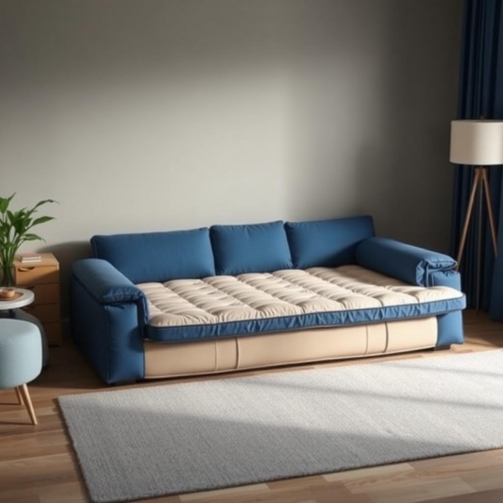 Fold into a sofa
